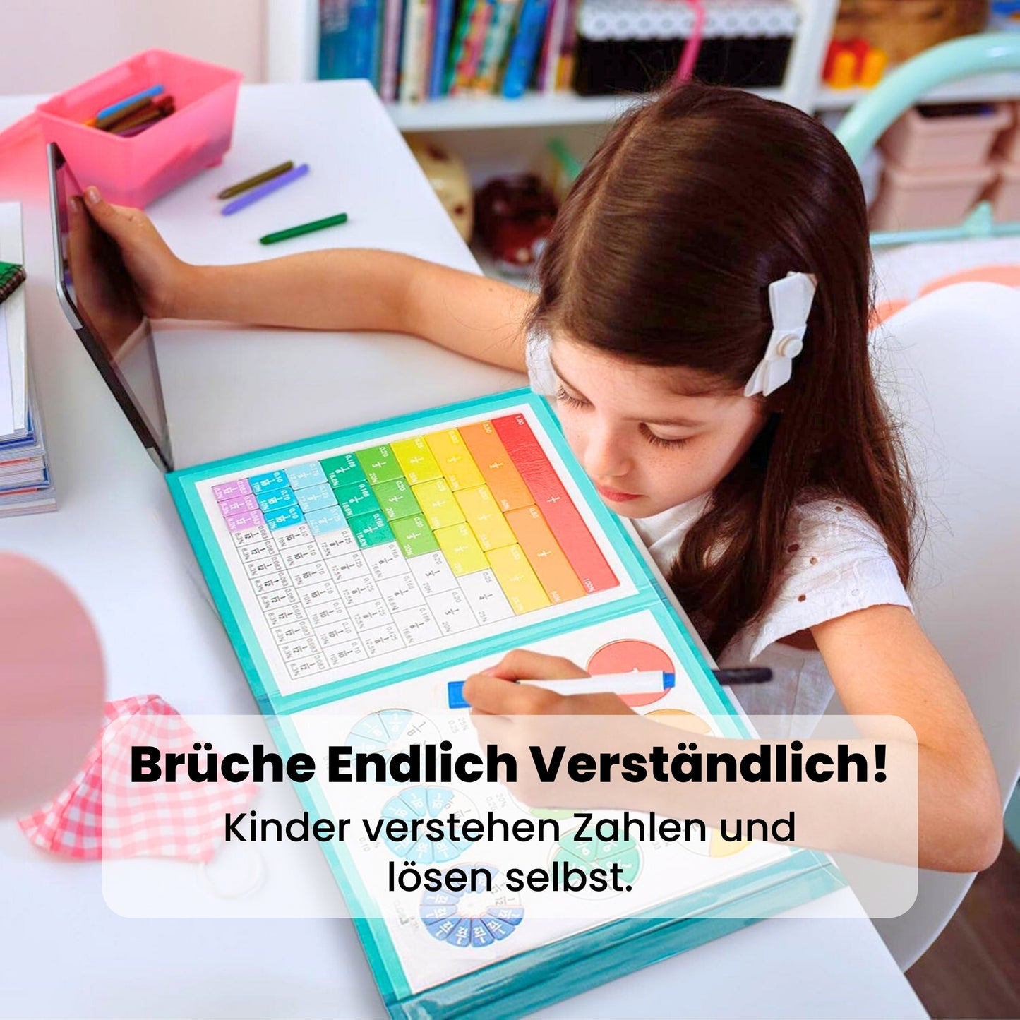Bruch-Magie™ – Das Lustige Magnetbuch für Stressfreie Mathe