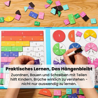 Bruch-Magie™ – Das Lustige Magnetbuch für Stressfreie Mathe