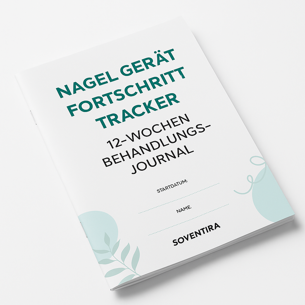 Nagel Gerät Fortschritt Tracker - (12-Wochen Behandlungs-Journal)